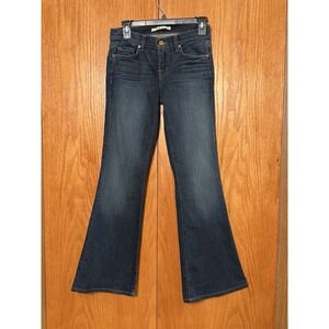J BRAND Jeans Wm 26 Dark Wash Babe Classic Boot Cut Flare Bell Bottom Love Story